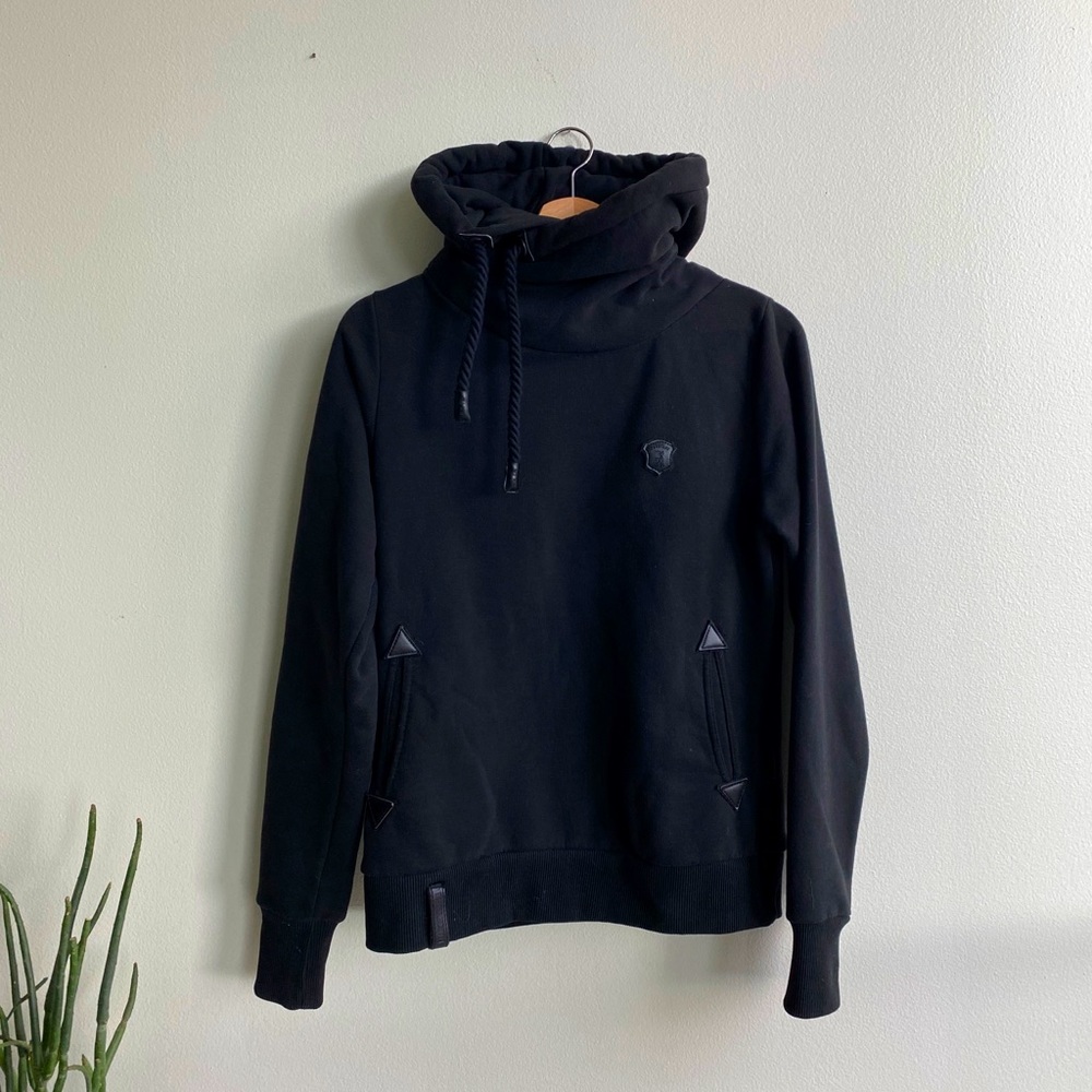 Naketano Black Hoodie size S